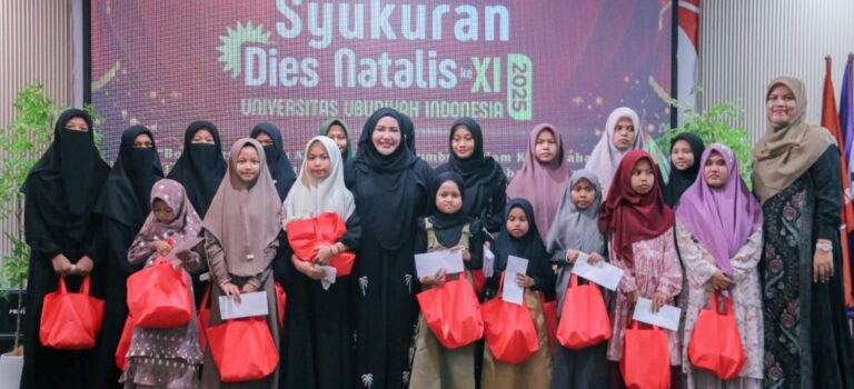 Sambut Dies Natalis ke-XI, UUI Santuni 100 Anak Yatim