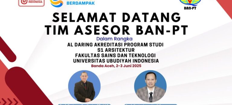 Asesor BAN-PT Lakukan Asesmen Lapangan Daring untuk Prodi Arsitektur UUI